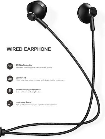 Remax RM-711 In-ear Handsfree Ακουστικά με Βύσμα 3.5mm Πράσινο