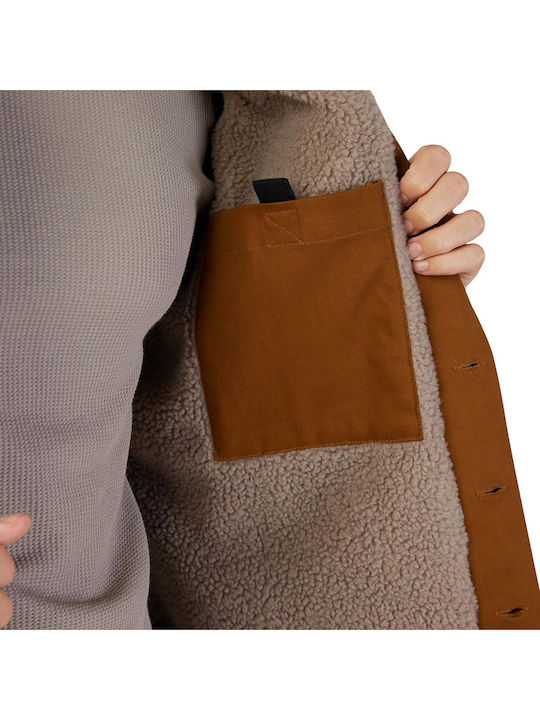 Source Men's Cardigan Brown