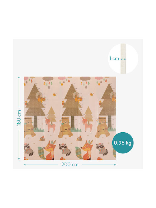 Navaris Kids Synthetic Rug 200x180cm 10mm