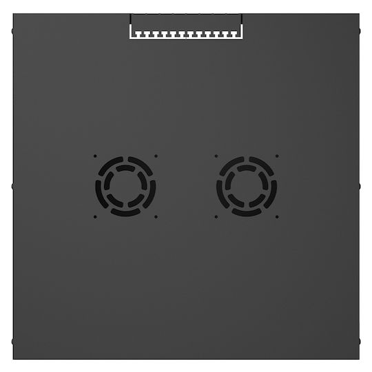 Canovate Επιτοίχια Καμπίνα Rack 12U 60x60cm Μαύρο WC1S-9-1266A