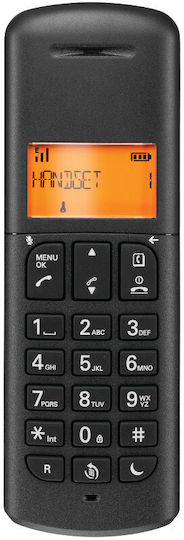 Motorola E221 Безжичен Телефон с Българско Меню Черен