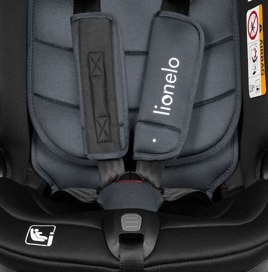 Lionelo Bastiaan RWF Baby Car Seat i-Size with Isofix Gray Stone 0-36 kg