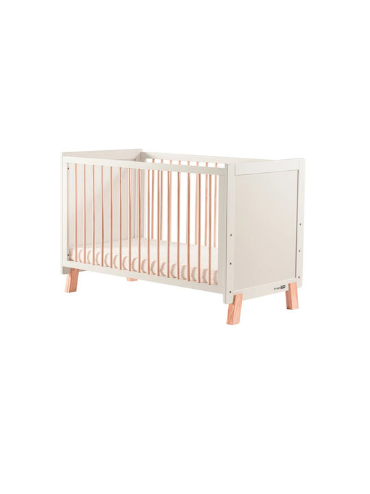 FreeOn Βρεφική Κούνια Λευκή για Στρώμα 60x120cm