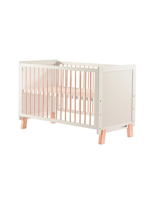 FreeOn Βρεφική Κούνια Λευκή για Στρώμα 60x120cm