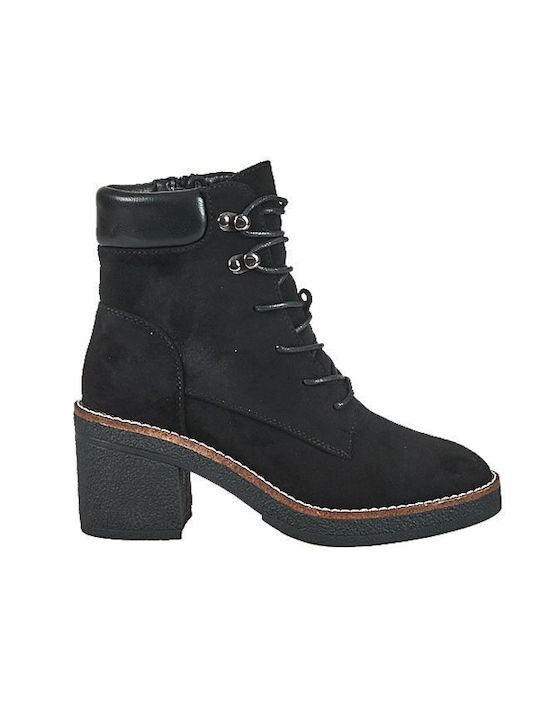 Elenross Women's Suede Boots Black