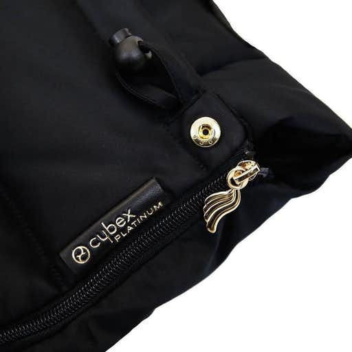 Cybex Wings Husa Pentru Cărucior Neagră Cu Căptușeală Fleece