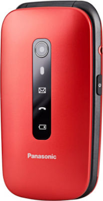 Panasonic KX-TU550 Single SIM Resistant Mobile Phone Red