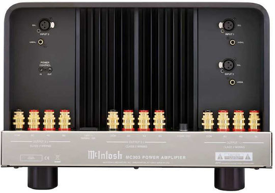 McIntosh MC303 Λαμπάτος Τελικός Ενισχυτής Hi-Fi Stereo 18206 Μαύρος