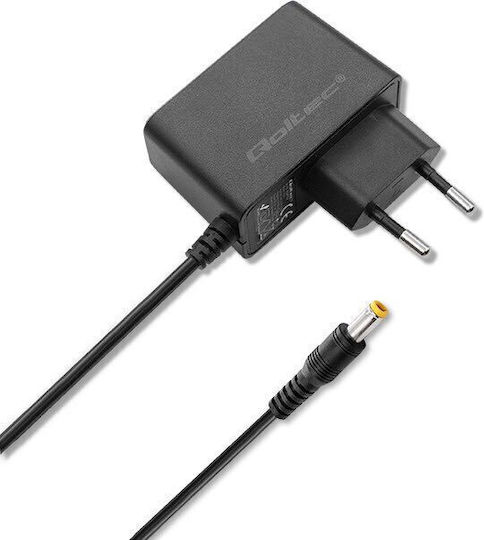 Qoltec Universal Φορτιστής Laptop 9V 1A με Αποσπώμενο Καλώδιο Τροφοδοσίας