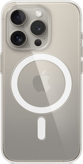 iSelf Mag Back Cover Σιλικόνης Μαγνητικό Διάφανο (iPhone 15 Pro)