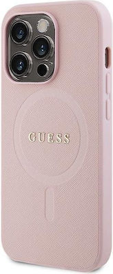 Guess Plastic Back Cover Pink (iPhone 14 Pro Max)