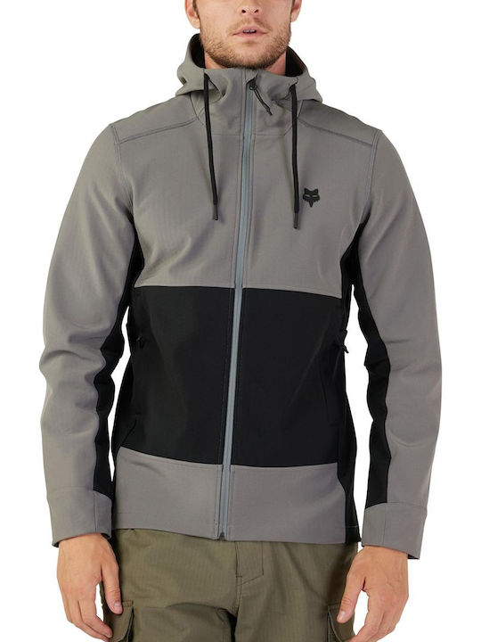 Pit Winter Jacket Softshell Waterproof and Windproof Gray