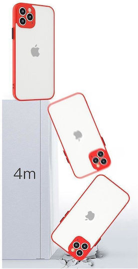 Hurtel Milky Flexible Back Cover Σιλικόνης Κόκκινο (Galaxy S21 Ultra 5G)