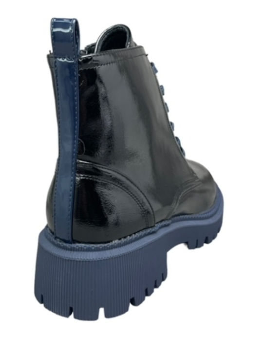 Leather Women's Ankle Boots Black
