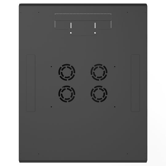 Canovate Επιδαπέδια Καμπίνα Rack 42U 80x100cm Μαύρο CSS-9-4280F