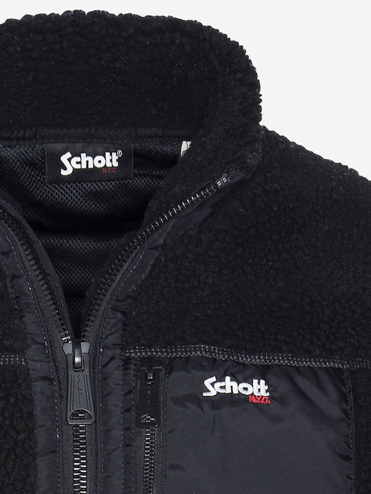 Schott Men's Winter Jacket Black