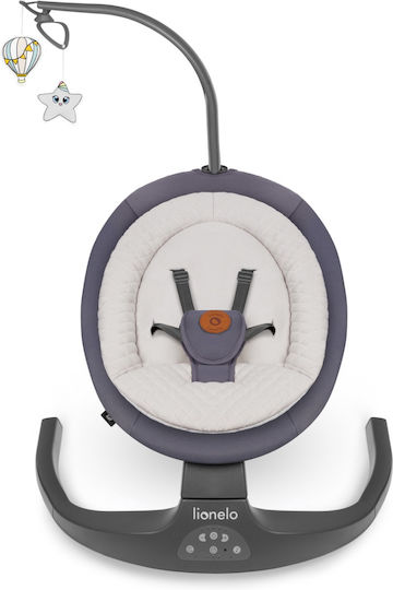 Lionelo Electric Relax pentru Bebeluși Ralf cu Muzică Gri pentru Copil până la 9kg