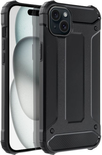 Back Cover Plastic / Silicone Black (iPhone 15 Plus)