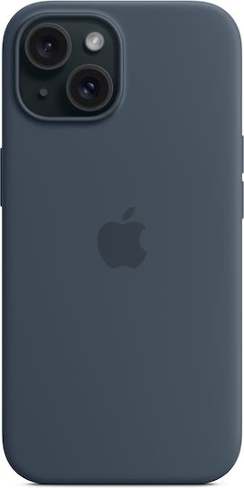 Apple Back Cover Silicone Blue (iPhone 15)