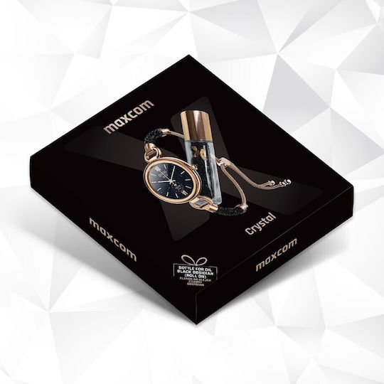 MaxCom FW51 40mm Smartwatch με Παλμογράφο (Χρυσό)