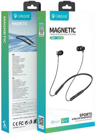 Celebrat A29 In-ear Bluetooth Handsfree Earphones Black