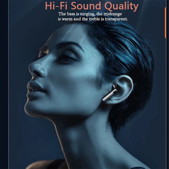Awei T63 Earbud Bluetooth Handsfree Ακουστικά με Αντοχή στον Ιδρώτα και Θήκη Φόρτισης Μαύρα