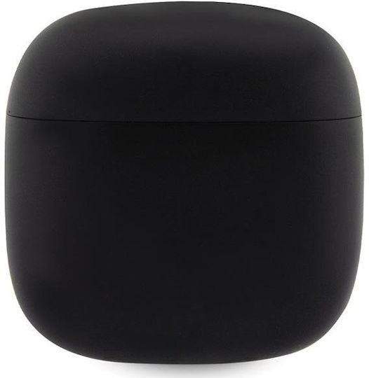 Guess Script Logo Ohrstöpsel Bluetooth-Freisprecheinrichtung Kopfhörer mit Ladeetui Schwarz