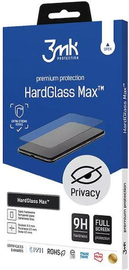 3MK Hardglass Max Privacy Full Face Tempered Glass (iPhone 15 Pro Max)