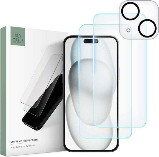 Set Tempered Glass (iPhone 15 Plus / 16 Plus)