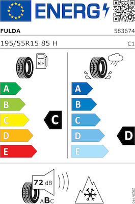 Fulda Multicontrol Tl 195/55R15 85E-Commerce-Website Sommerreifen Reifen für Passagier Auto