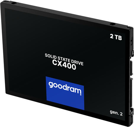 GoodRAM CX400 Gen.2 SSD 2TB τύπου 2.5'' με σύνδεση SATA III SSDPR-CX400-02T-G2