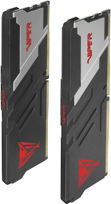 Patriot Viper Venom 64GB DDR5 RAM cu 2 module (2x32GB) și Viteză 6400 pentru Desktop