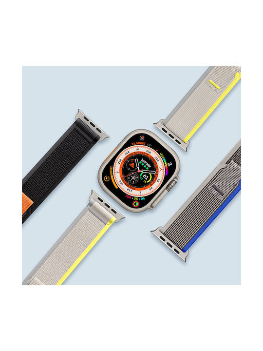 Dux Ducis Curea Tesatura Galben (Apple Watch 38/40/41/42mm)