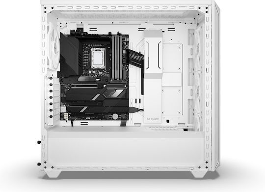 Be Quiet Shadow Base 800 FX Gaming Midi Tower Κουτί Υπολογιστή με Πλαϊνό Παράθυρο και RGB Φωτισμό Λευκό