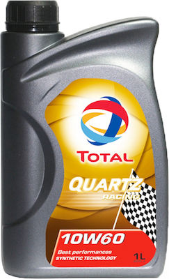 Total Συνθετικό Λάδι Αυτοκινήτου Quartz Racing 10W-60 1lt