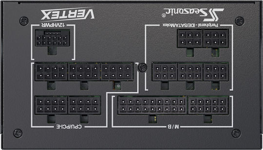 Seasonic Vertex GX 850W Μαύρο Τροφοδοτικό Υπολογιστή Full Modular 80 Plus Gold