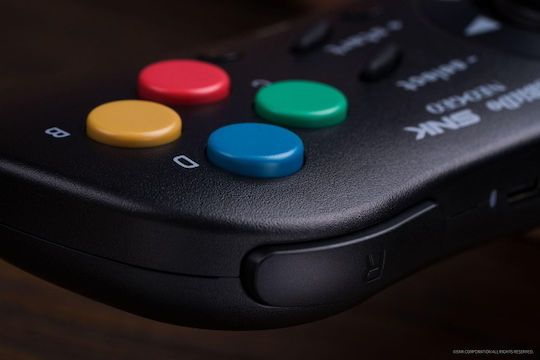 8Bitdo NEOGEO Ασύρματο Gamepad για Android / PC Μαύρο