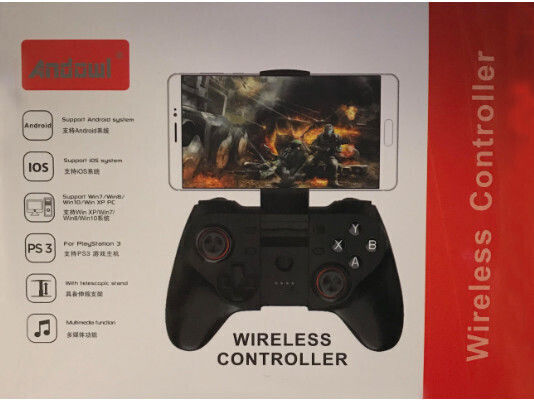 Andowl QY-009 Безжичен Gamepad за Android / PC Червен