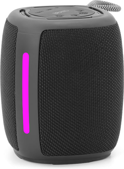 Gembird Bluetooth Speaker 5W Black SPK-BT-LED-03-BK