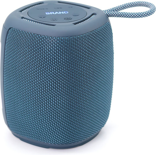 Gembird Bluetooth Speaker 5W with Radio and Battery Life up to 3 hours Light Blue SPK-BT-LED-03-B