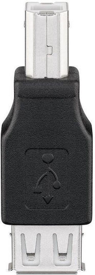 Goobay Konverter USB-B männlich zu USB-A weiblich 1Stück 50291