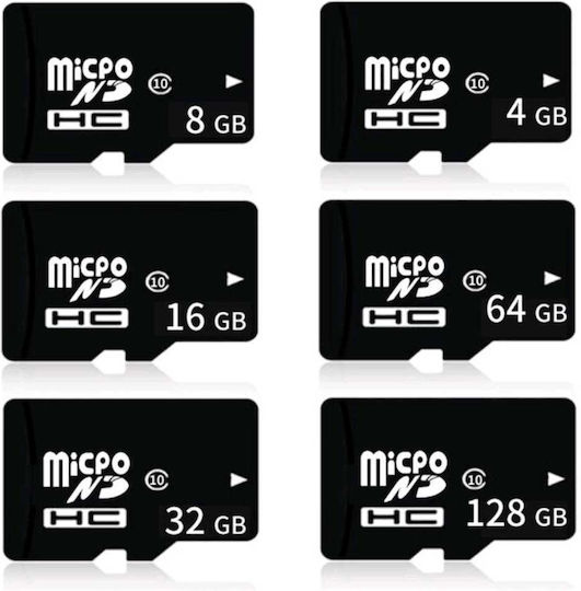 microSDHC 8GB με αντάπτορα