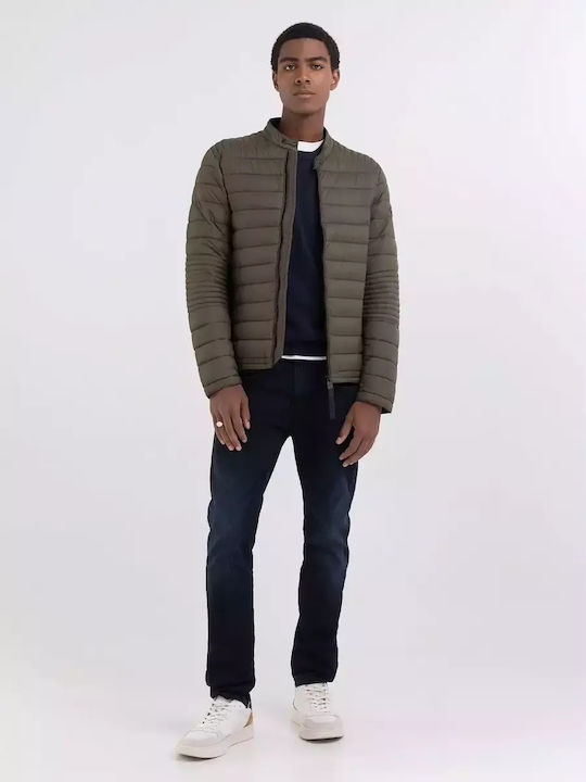 Replay Men's Winter Jacket Khaki