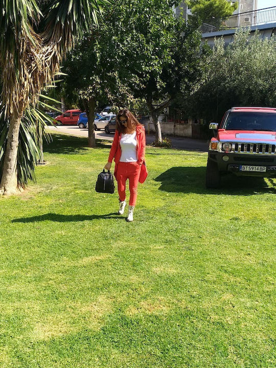 Sweatpants Set Red