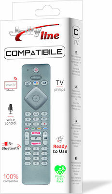 Jollyline Compatible Remote Control JL1504 for Τηλεοράσεις Philips