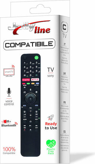 Jollyline Compatible Remote Control JL1509 for Τηλεοράσεις Sony