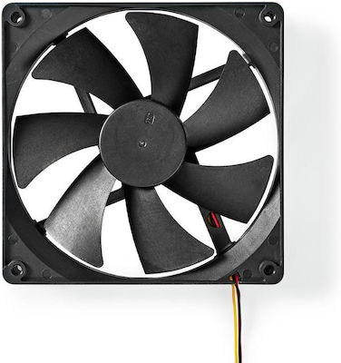 Nedis DCFAN14025BK 140mm 3-Pin Case Fan