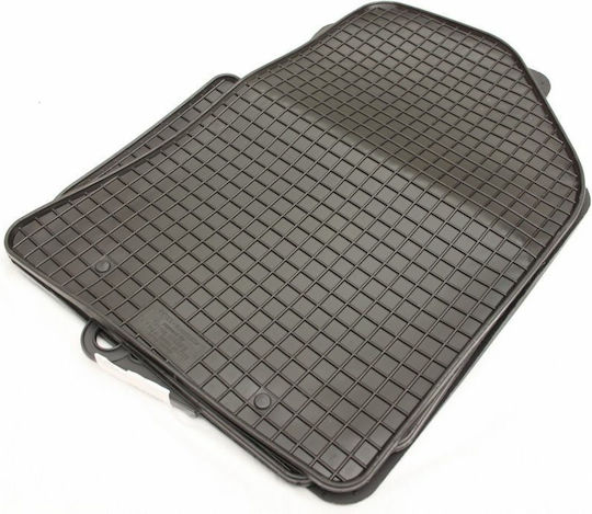 Petex Satz Vorder- und Hintermatten 4Stück aus Gummi für Toyota Avensis 2003-2008 Schwarz