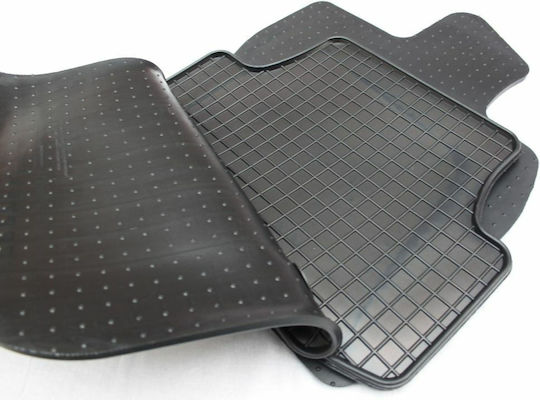 Petex Set of Front and Rear Mats 4pcs for Skoda Karoq 2017+ Black