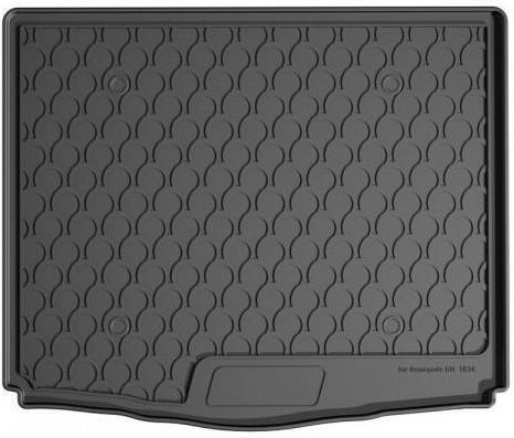 Lampa Kofferraummatten Wannenartig 1Stück aus Gummi für Jeep Rebell Schwarz